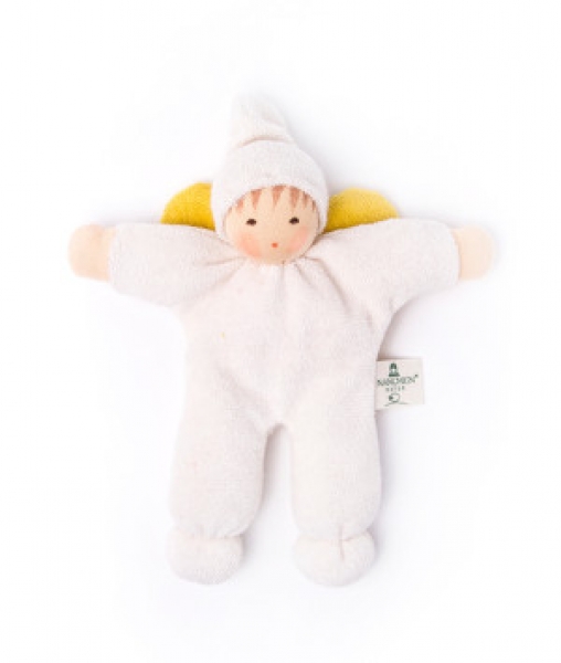 Öko Baby Nanchen Engel mit Mütze – Greifling