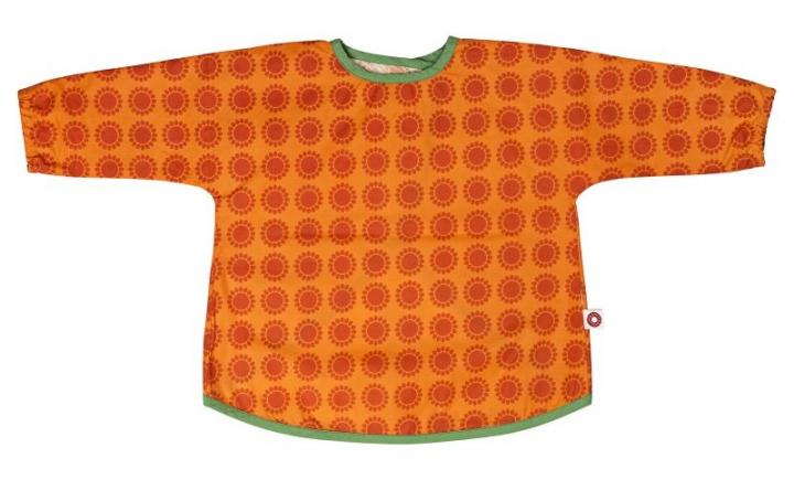 Ärmellätzchen Orange – Bio-Baumwolle mit Klettverschluss