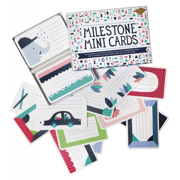 Milestone Mini Cards Box Deutsch