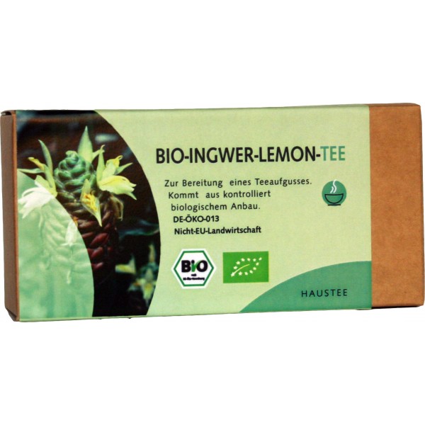 Bio Ingwer-Lemon Tee | 25 Filterbeutel