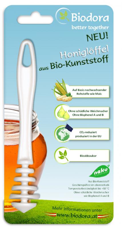Honiglöffel von Biodora | Biokunststoff