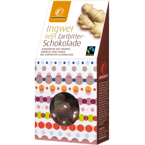 Ingwer liebt Zartbitterschokolade von Landgarten