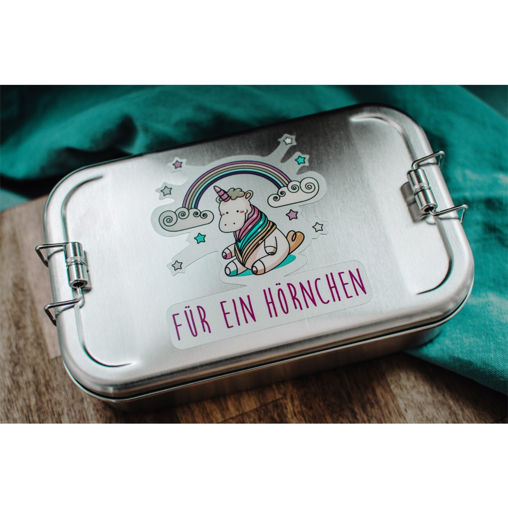 Kinder Lunchbox »Hörnchen« – Edelstahl